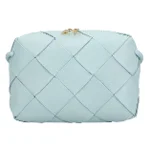 Blue Leather Bottega Veneta Crossbody Bag