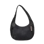 Black Canvas Bottega Veneta Clutch