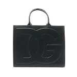 Black Leather Dolce & Gabbana Handbag