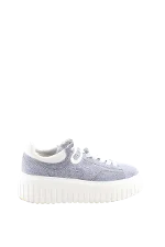 Blue Canvas Hogan Sneakers