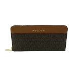 Brown Canvas Michael Kors Wallet