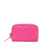 Pink Leather Bottega Veneta Wallet