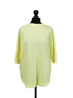 Yellow Cotton Palm Angels Top