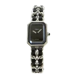 Black Metal Chanel Watch