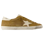 Brown Leather Golden Goose Sneakers