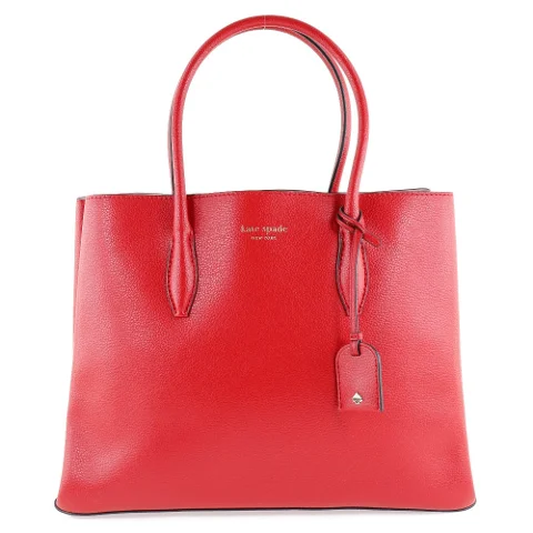 Red Leather Kate Spade Handbag