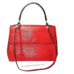 Red Leather Louis Vuitton Cluny