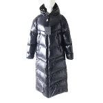 Black Cotton Moncler Coat