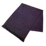 Purple Silk Gucci Scarf