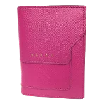 Pink Leather Marni Wallet