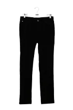 Black Cotton Armani Pants