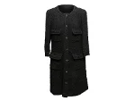 Black Wool Chanel Coat