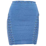 Blue Knit Elisabetta Franchi Skirt
