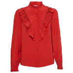 Red Silk Zadig & Voltaire Blouse