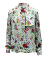 Multicolor Silk Balenciaga Shirt