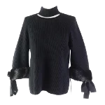 Black Fabric Fendi Sweater