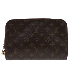 Brown Canvas Louis Vuitton Orsay