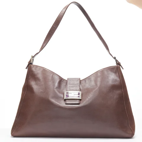 Brown Leather Fendi Handbag