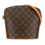 Brown Canvas Louis Vuitton Drouot