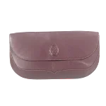 Multicolor Leather Cartier Clutch