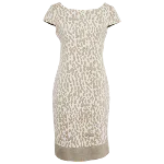 Beige Fabric Max Mara Dress