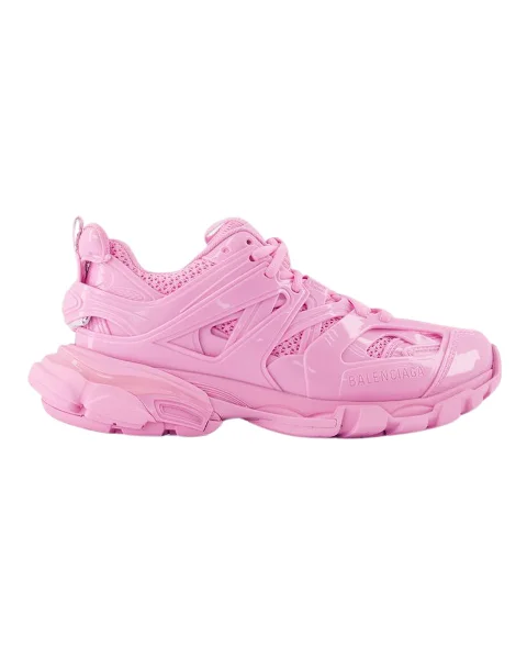 Pink Fabric Balenciaga Sneakers