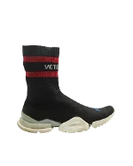 Black Polyester Vetements Sneakers