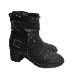 Black Leather Laurence Dacade Boots