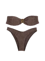 Brown Fabric Zimmermann Swimwear