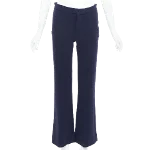 Navy Wool Marni Pants