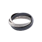 Silver White Gold Cartier Ring