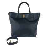 Black Leather Dolce & Gabbana Tote