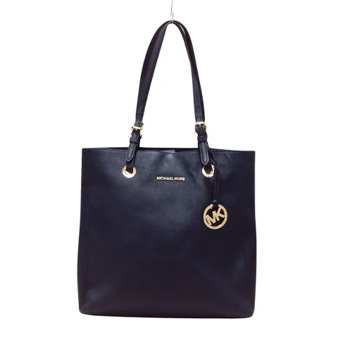 Navy Leather Michael Kors Tote