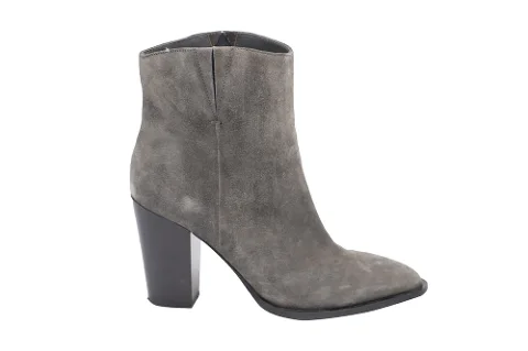 Grey Suede Vince Boots