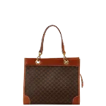 Brown Canvas Celine Handbag