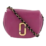 Pink Leather Marc Jacobs Shoulder Bag