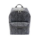 Black Leather Louis Vuitton Discovery Backpack