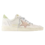 White Leather Golden Goose Sneakers