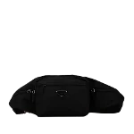 Black Canvas Prada Belt Bags