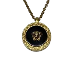 Gold Metal Versace Necklace