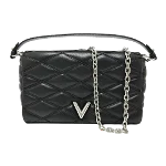 Black Leather Louis Vuitton Handbag