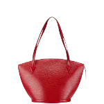 Red Leather Louis Vuitton Saint Jacques