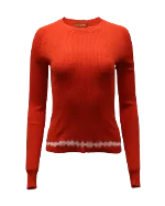 Orange Cotton Altuzarra Sweater