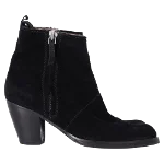 Black Suede Acne Studios Boots