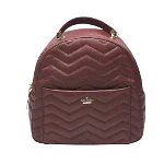 Burgundy Leather Kate Spade Backpack