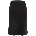 Black Silk Armani Collezioni Skirt