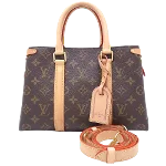 Brown Canvas Louis Vuitton Soufflot