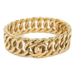 Gold Metal Chanel Bracelet