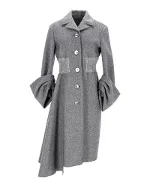 Grey Wool Prada Coat