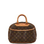 Brown Canvas Louis Vuitton Trouville